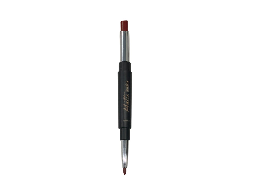 Ever Beauty Dual-Ended Matte Lipstick & Lipliner Brick Red
