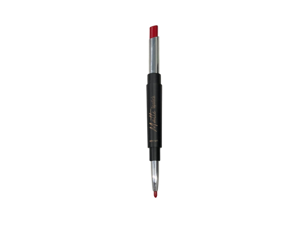 Ever Beauty Dual-Ended Matte Lipstick & Lipliner Cherry Red
