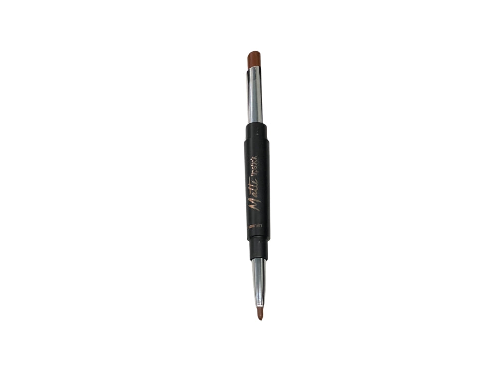 Ever Beauty Dual-Ended Matte Lipstick & Lipliner Chestnut Brown