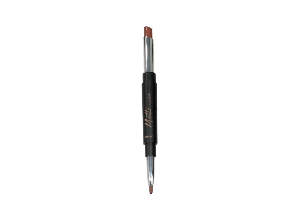 Ever Beauty Dual-Ended Matte Lipstick & Lipliner Warm Cocoa
