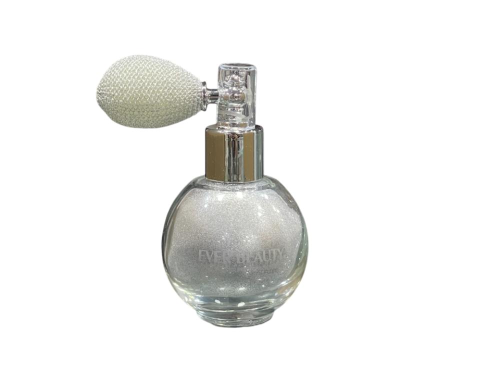 Ever Beauty Highlighter Body Glitter Spray Silver Shimmer