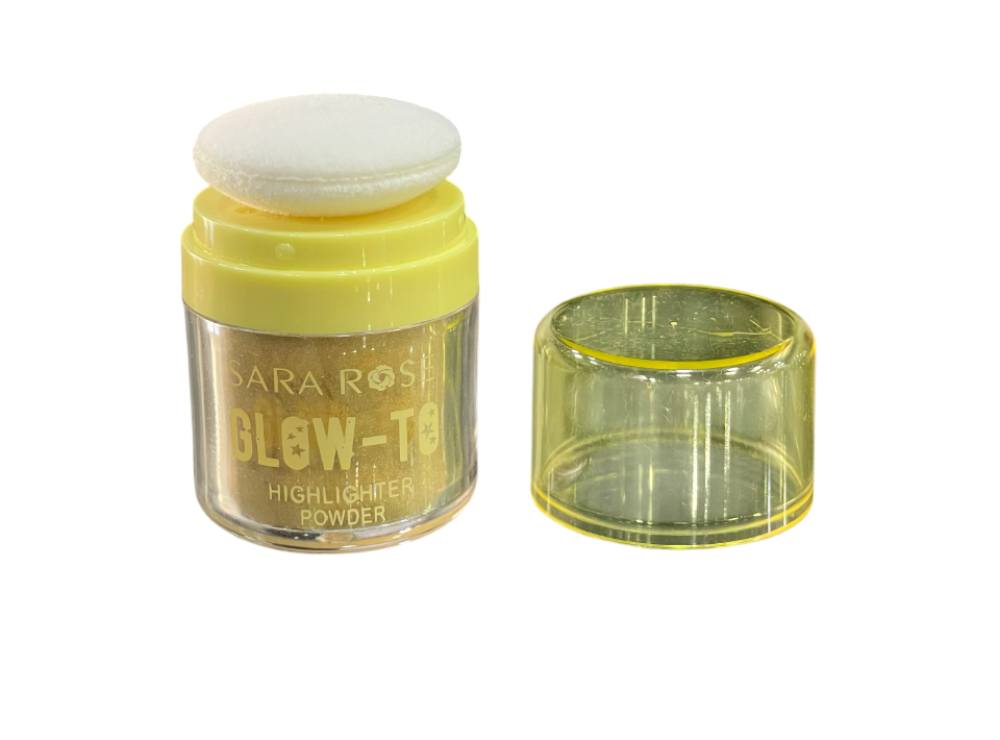 Sara Rose Glow To Highlighter Powder Golden Glow