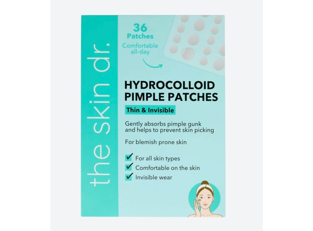 The Skin Dr. Hydrocolloid Pimple Patches Pack of 36