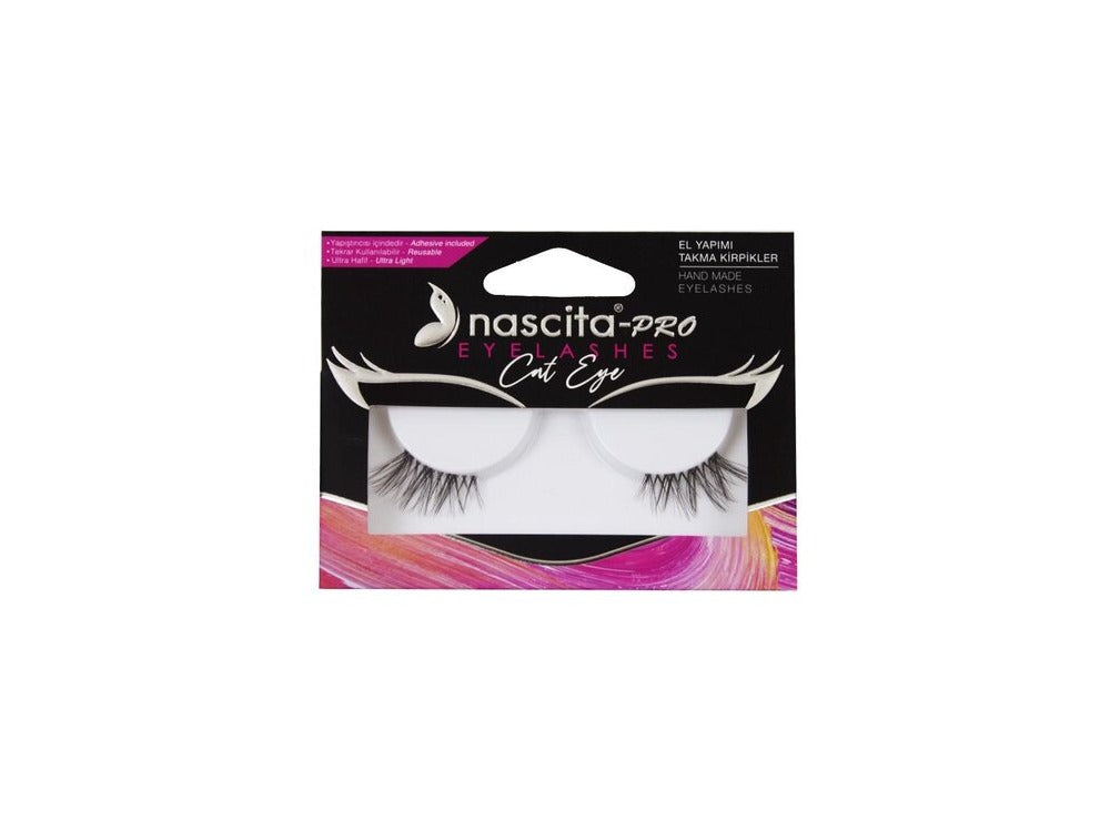 Nascita Cat Eye False Eyelashes With Glue 154