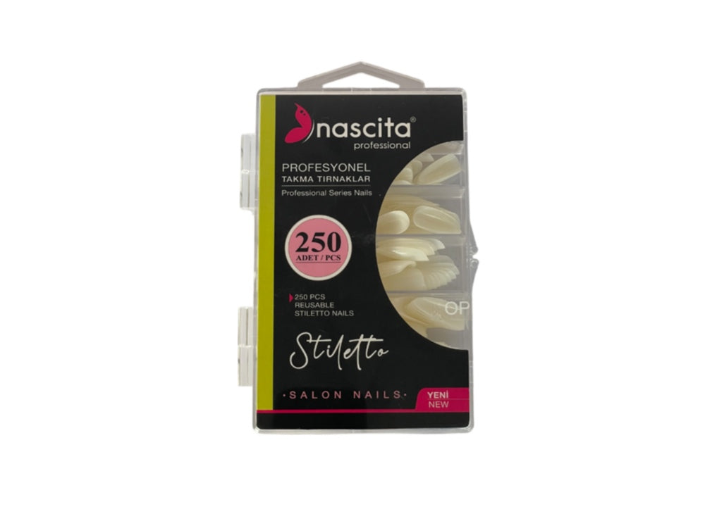 Nascita Reusable Stiletto Nails 170 Pack of 250