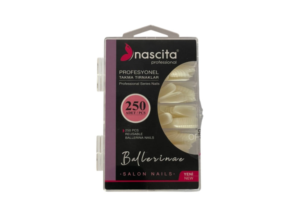 Nascita Reusable Ballerina Nails 174 Pack of 250