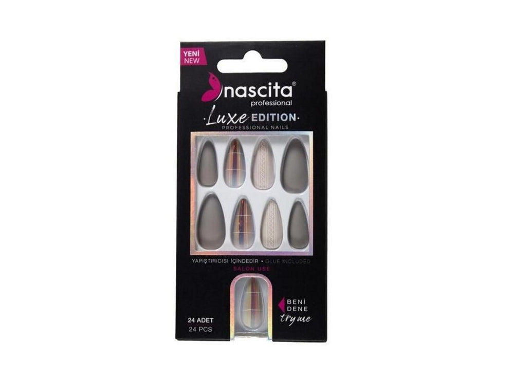 Nascita Luxe False Nails With Glue 229 Pack of 24