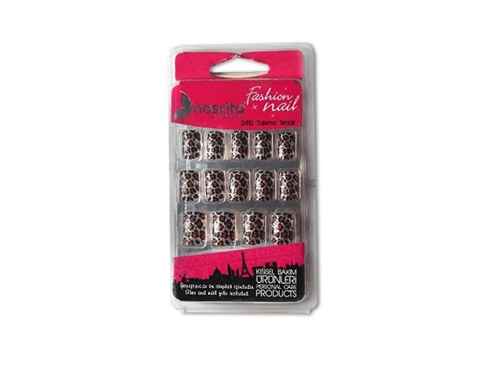 Nascita Fashion Nails With Glue & Nail File 102 Pack of 24
