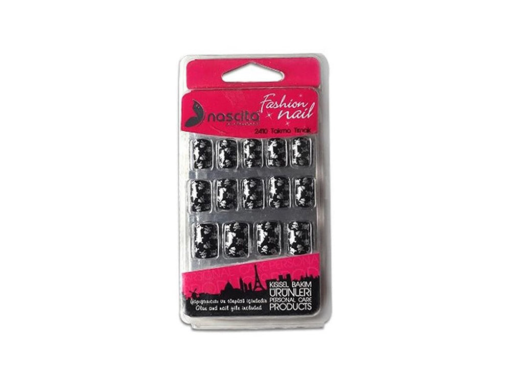Nascita Fashion Nails With Glue & Nail File 106 Pack of 24