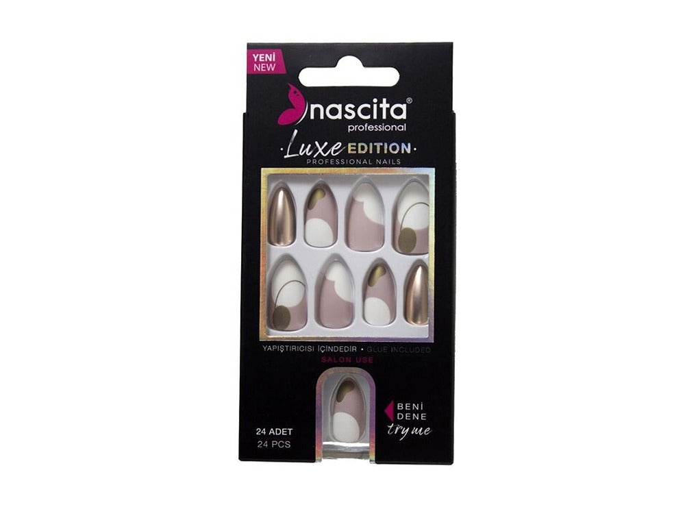 Nascita Luxe False Nails With Glue 231 Pack of 24