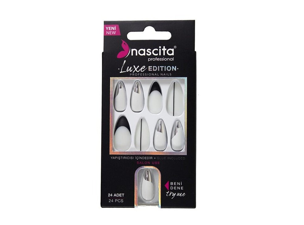 Nascita Luxe False Nails With Glue 232 Pack of 24