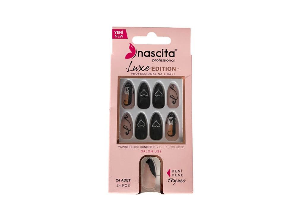 Nascita Luxe False Nails With Glue 243 Pack of 24