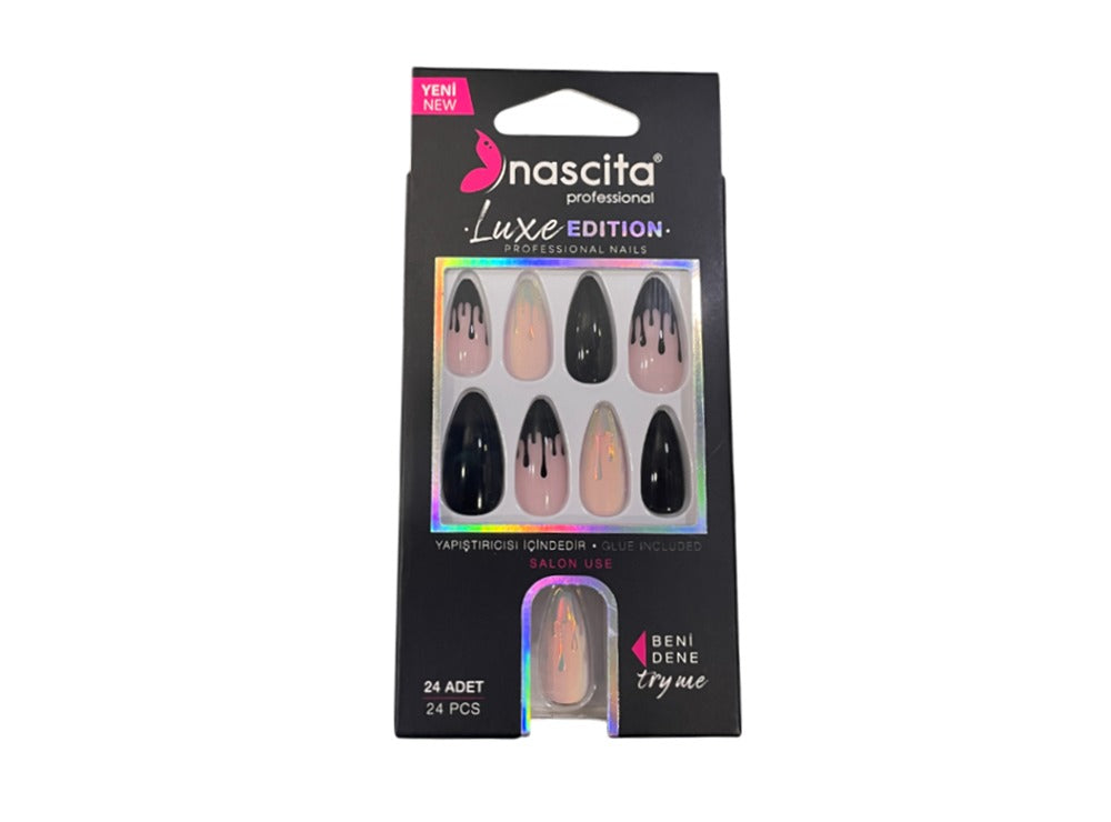 Nascita Luxe False Nails With Glue 280 Pack of 24