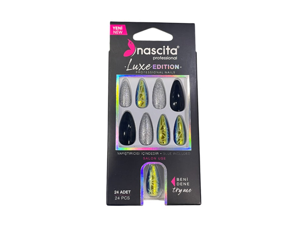 Nascita Luxe False Nails With Glue 281 Pack of 24