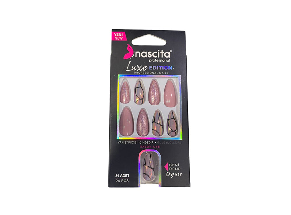 Nascita Luxe False Nails With Glue 282 Pack of 24