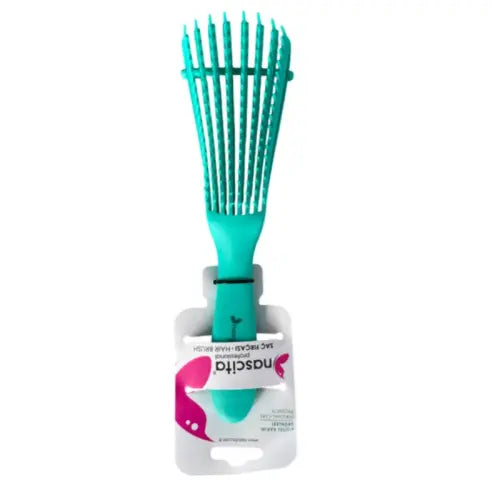 Nascita Flexy Hair Brush Green