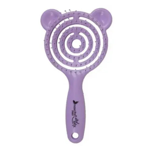 Nascita Bear-Shaped Vent Hair Brush Purple