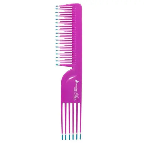 Nascita Professional Detangling Tail Comb Purple