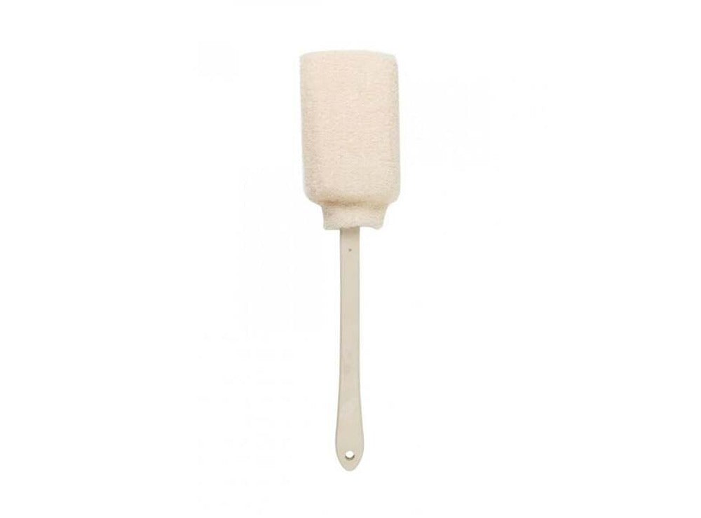 Nascita Long Handle Cotton And Fiber Loofah