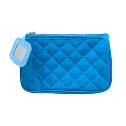 Nascita Cosmetic Bag With Mirror Blue