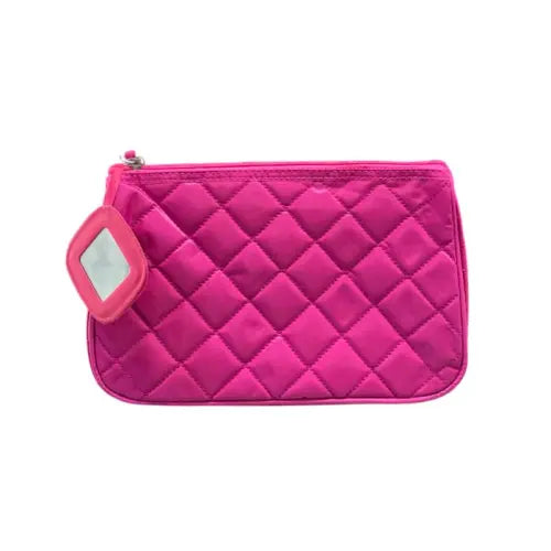 Nascita Cosmetic Bag With Mirror Fuchsia