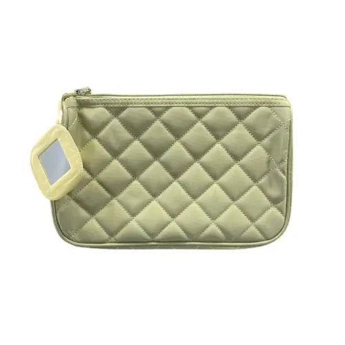Nascita Cosmetic Bag With Mirror Light Green