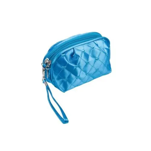 Nascita Satin Makeup Bag Blue