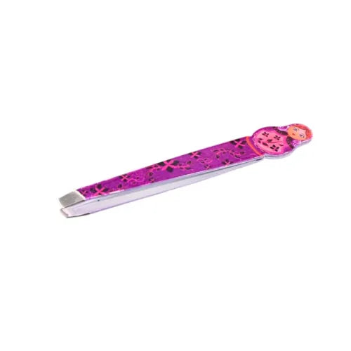 Nascita Colorful Printed Tweezer Purple