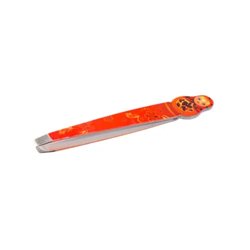 Nascita Colorful Printed Tweezer Red