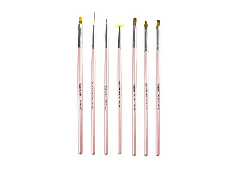 Nascita Nail Art Nail Decoration Brush Set Pack of 7