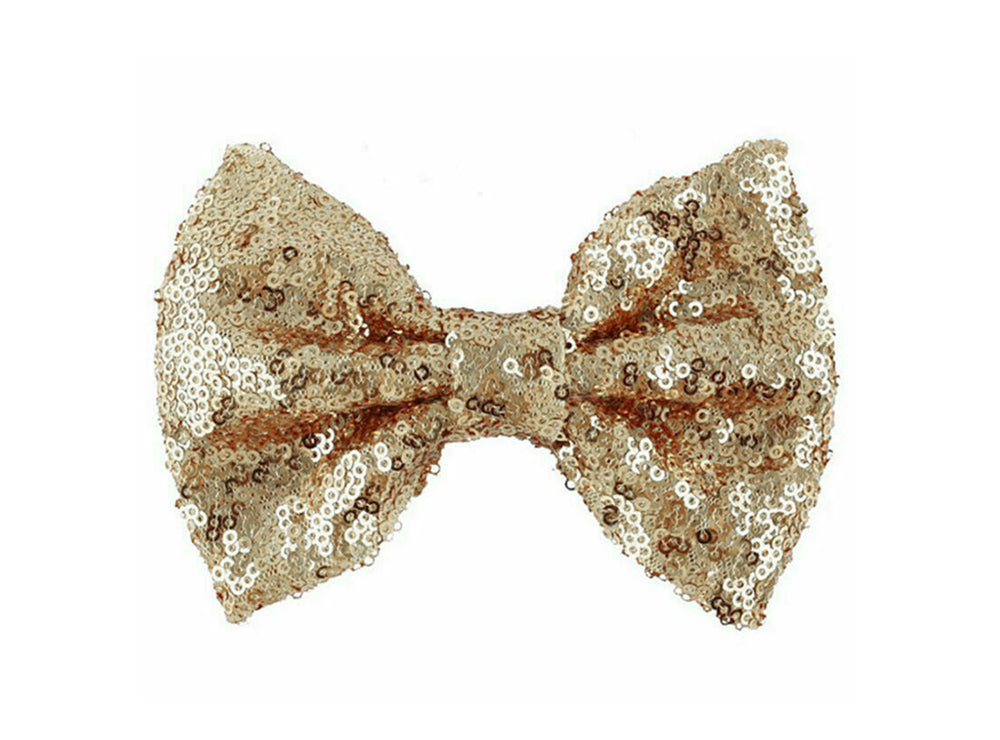 Lily's Style Gold Hair Bow