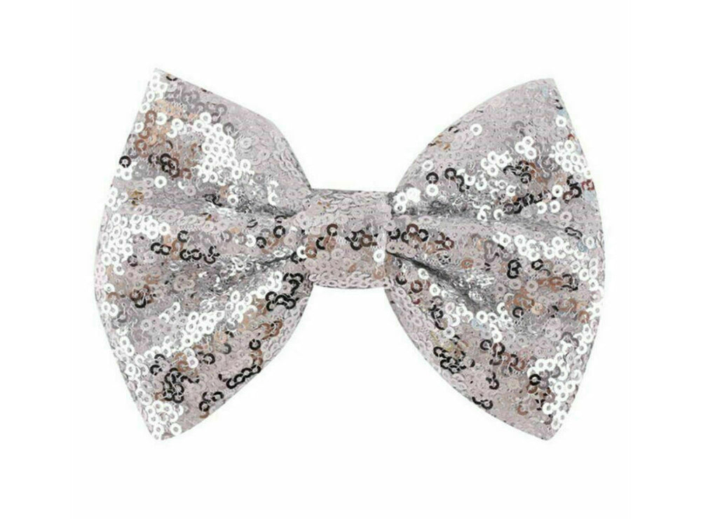 Lily's Style Silver Hair Bow